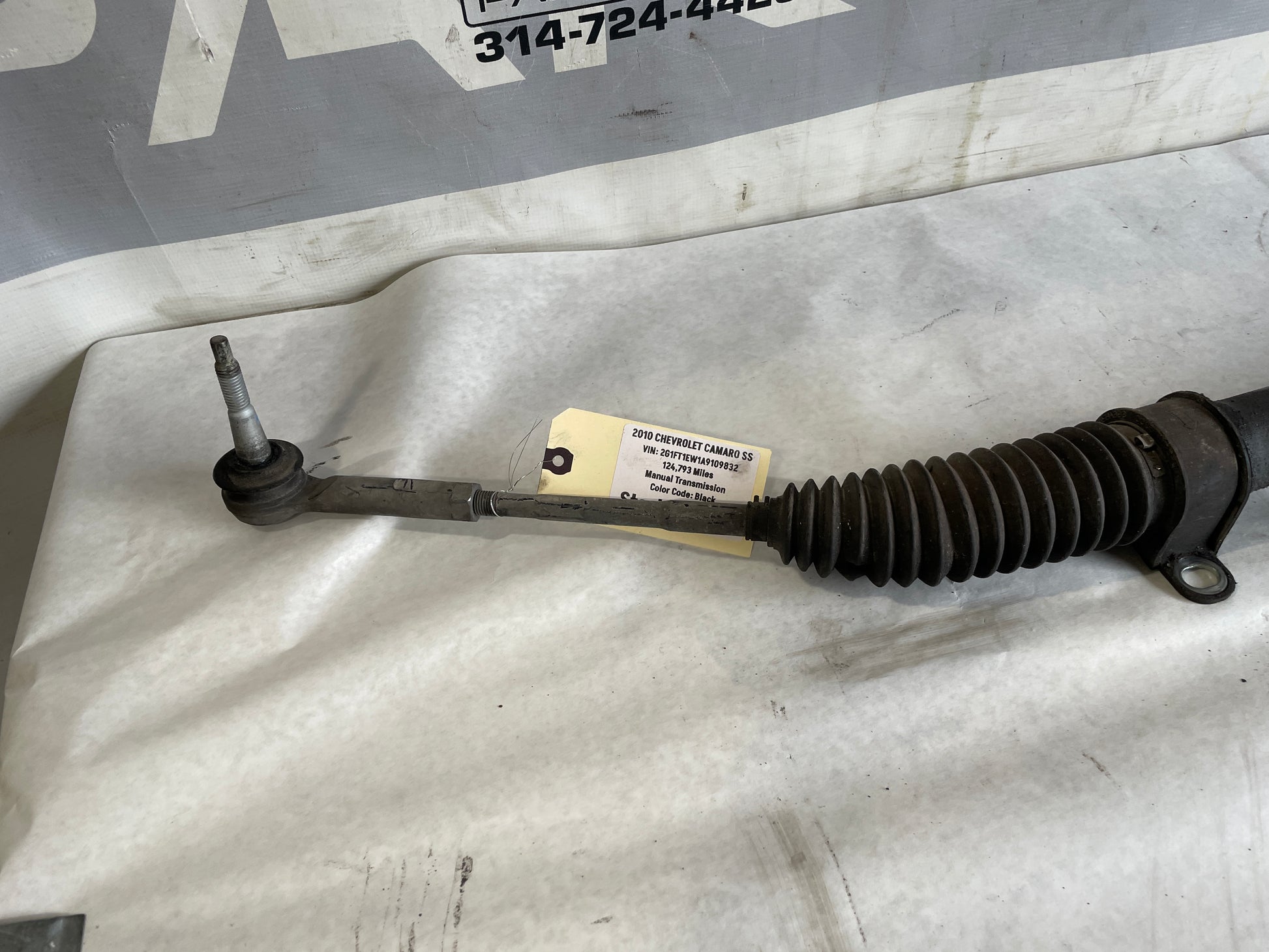 2010 Chevy Camaro SS Steering Rack and Pinion OEM - Day's Parts Yard