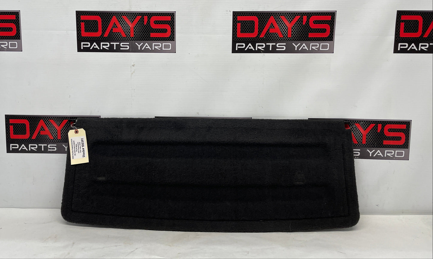 2000 Pontiac Firebird Formula Rear Hatch Cargo Cover Trunk Shade Ebony Black OEM - Day's Parts Yard
