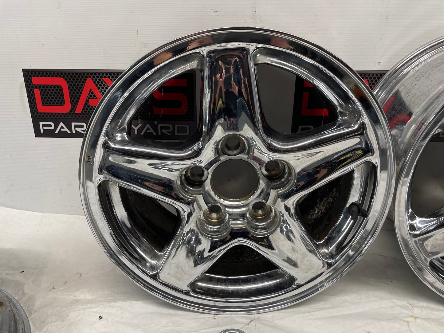 1998 Chevy Camaro Z28 Factory OEM Chrome 16x8 Wheels - Day's Parts Yard