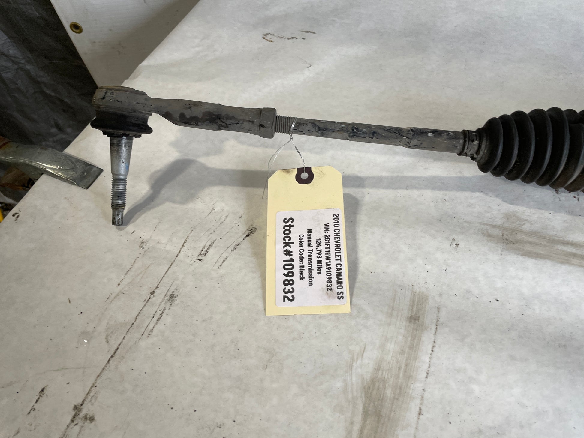 2010 Chevy Camaro SS Steering Rack and Pinion OEM - Day's Parts Yard
