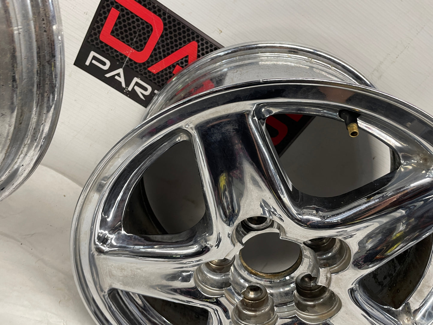 1998 Chevy Camaro Z28 Factory OEM Chrome 16x8 Wheels - Day's Parts Yard