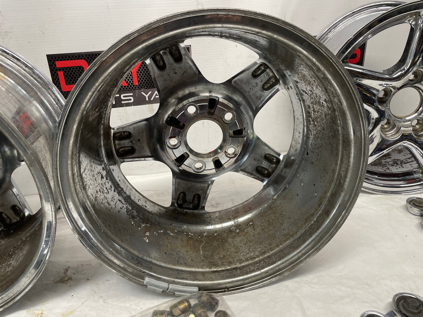 1998 Chevy Camaro Z28 Factory OEM Chrome 16x8 Wheels - Day's Parts Yard