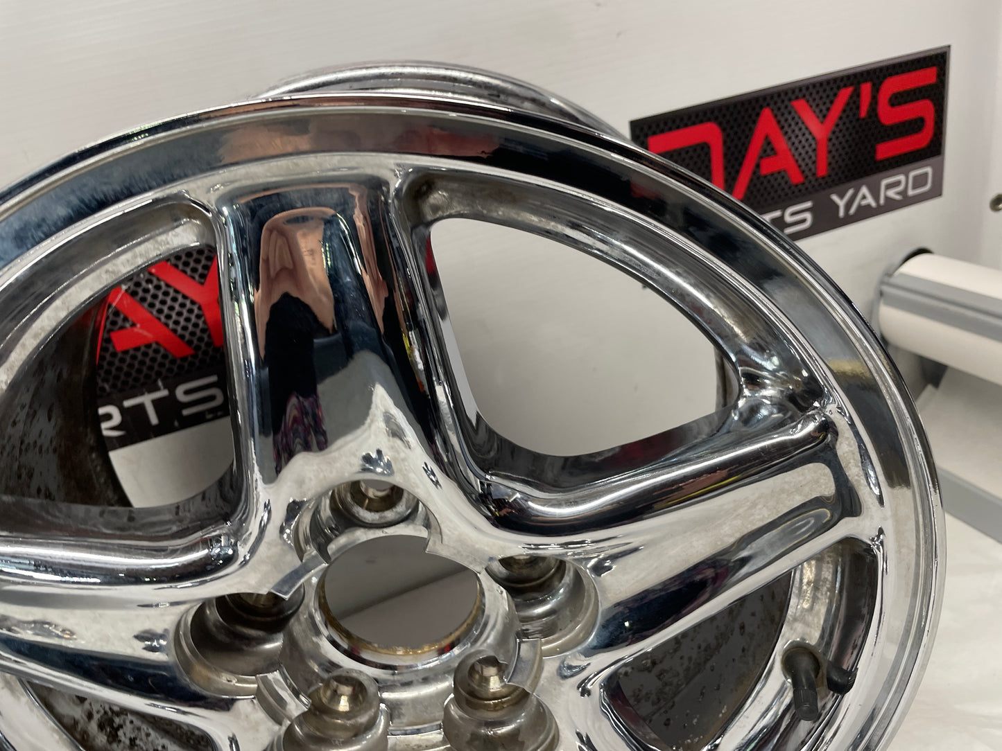 1998 Chevy Camaro Z28 Factory OEM Chrome 16x8 Wheels - Day's Parts Yard