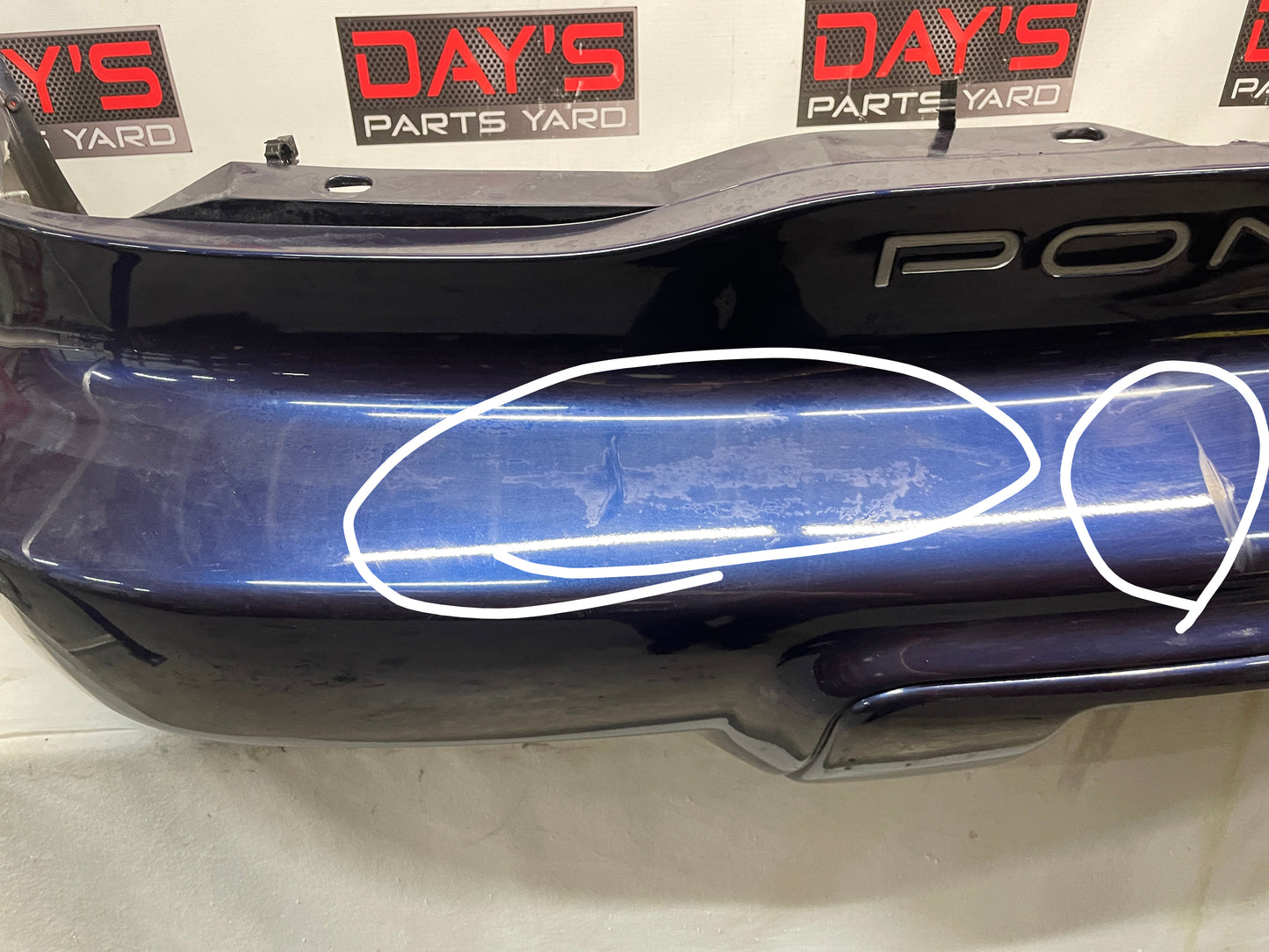 2000 Pontiac Firebird Formula Rear Bumper Cover OEM - Day's Parts Yard