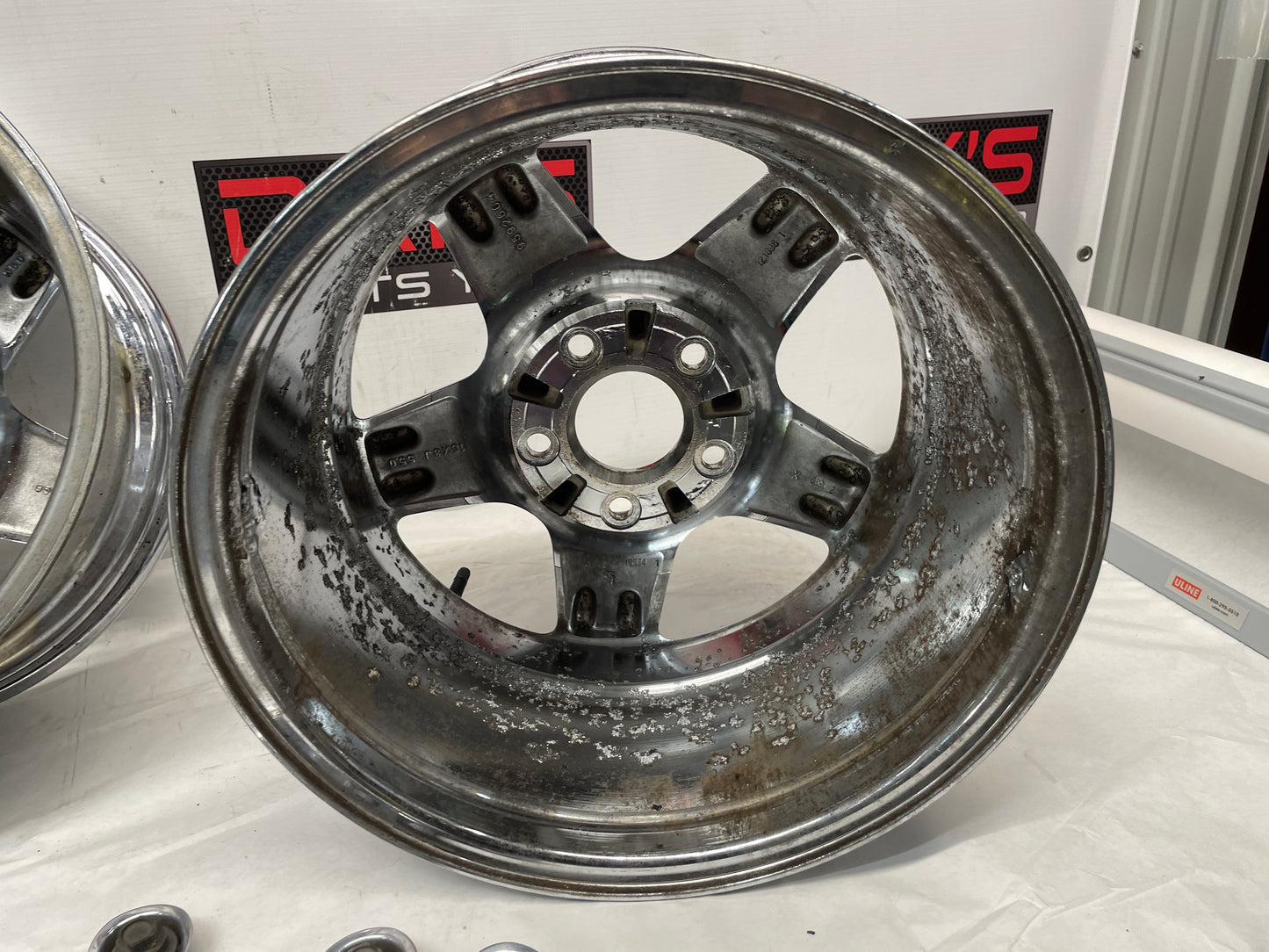 1998 Chevy Camaro Z28 Factory OEM Chrome 16x8 Wheels - Day's Parts Yard