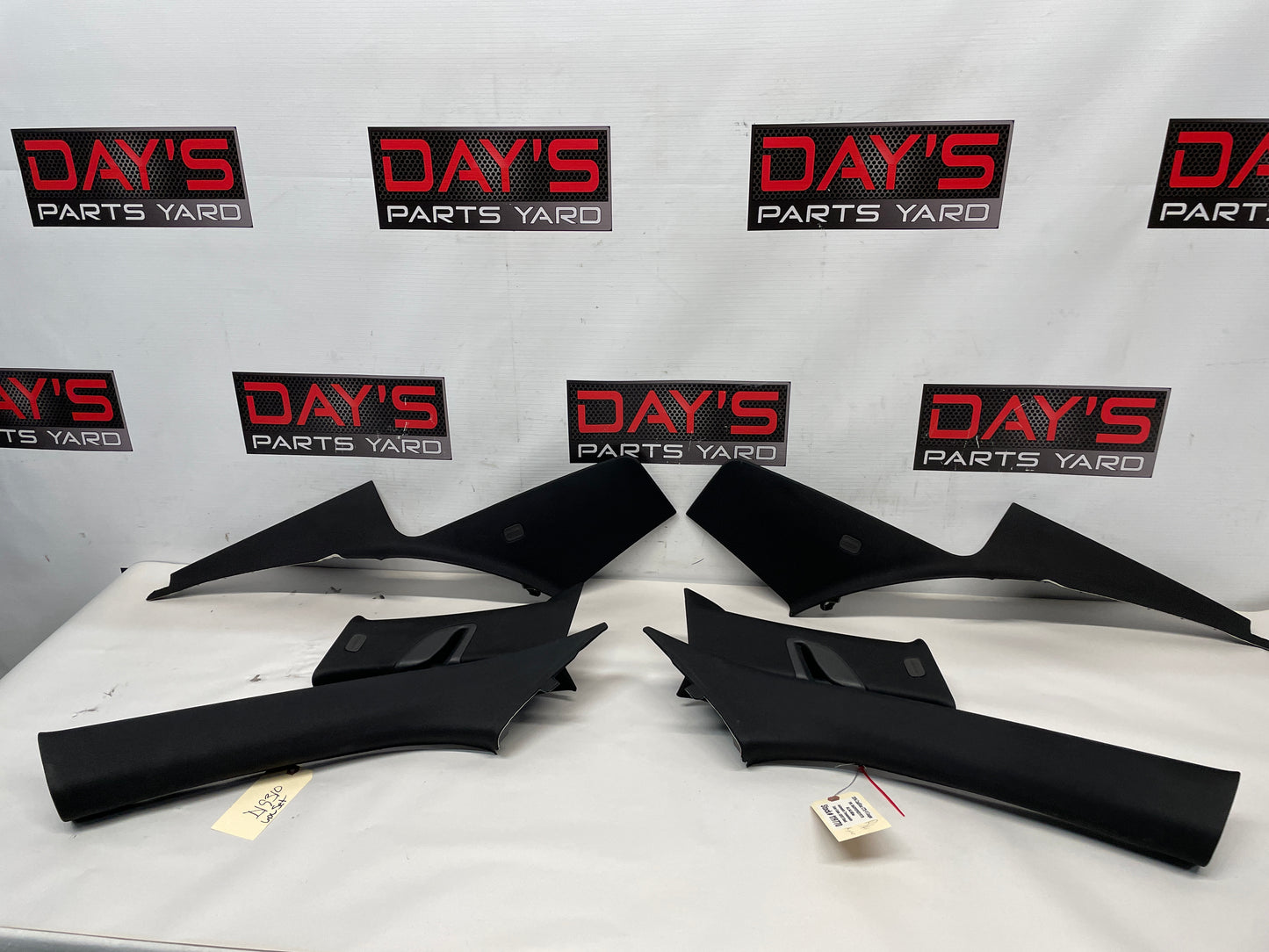 2014 Cadillac CTS-V Coupe Black A B & C Interior Trim Panels OEM - Day's Parts Yard