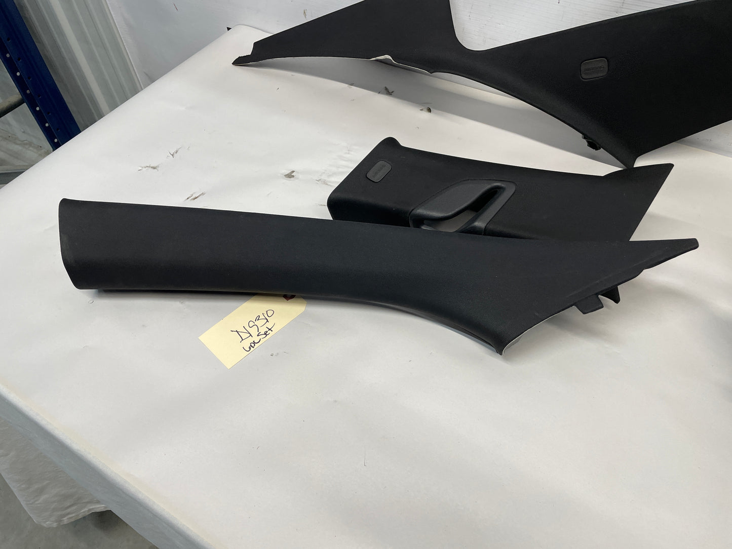 2014 Cadillac CTS-V Coupe Black A B & C Interior Trim Panels OEM - Day's Parts Yard