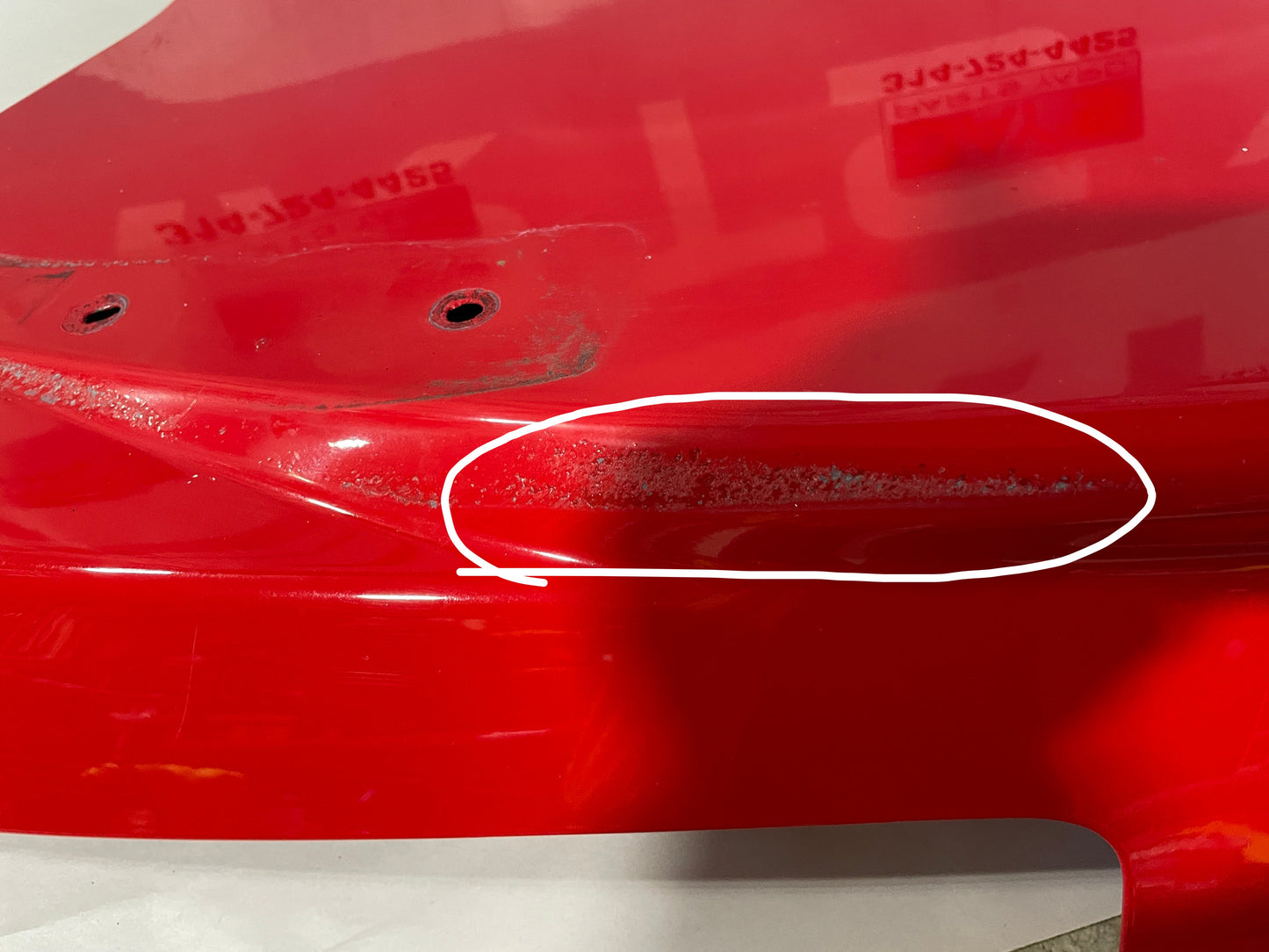 2015 Chevy Camaro SS 1LE Trunk Deck Lid Red OEM - Day's Parts Yard