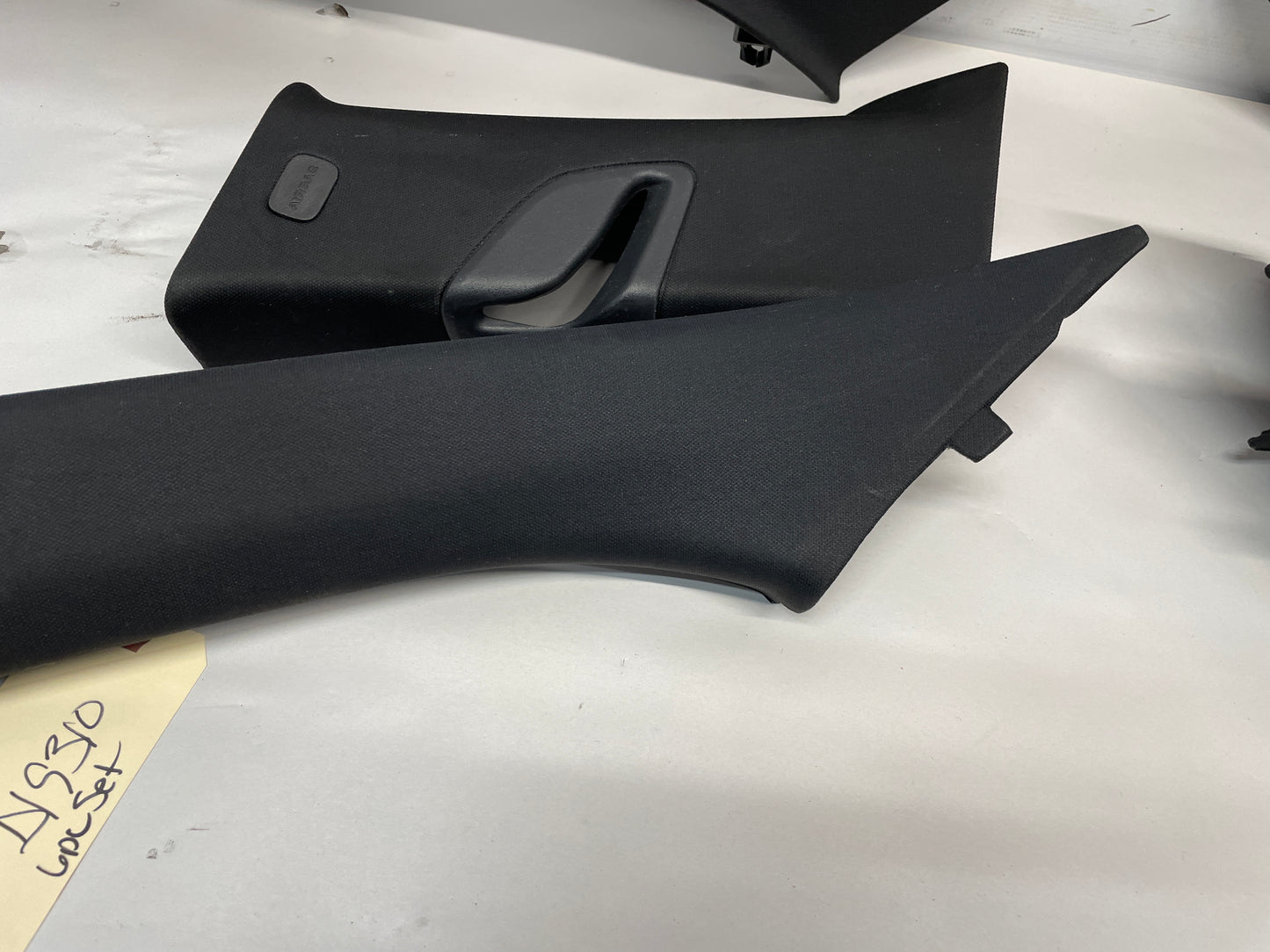 2014 Cadillac CTS-V Coupe Black A B & C Interior Trim Panels OEM - Day's Parts Yard