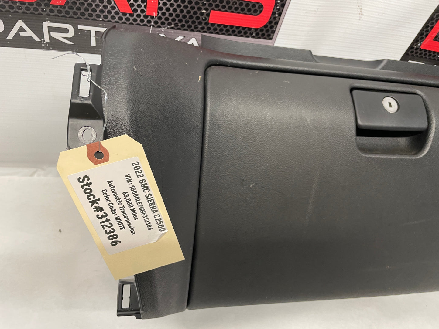 2022 GMC Sierra C2500 Lower Glove Box Dash Storage Compartment OEM - Day's Parts Yard