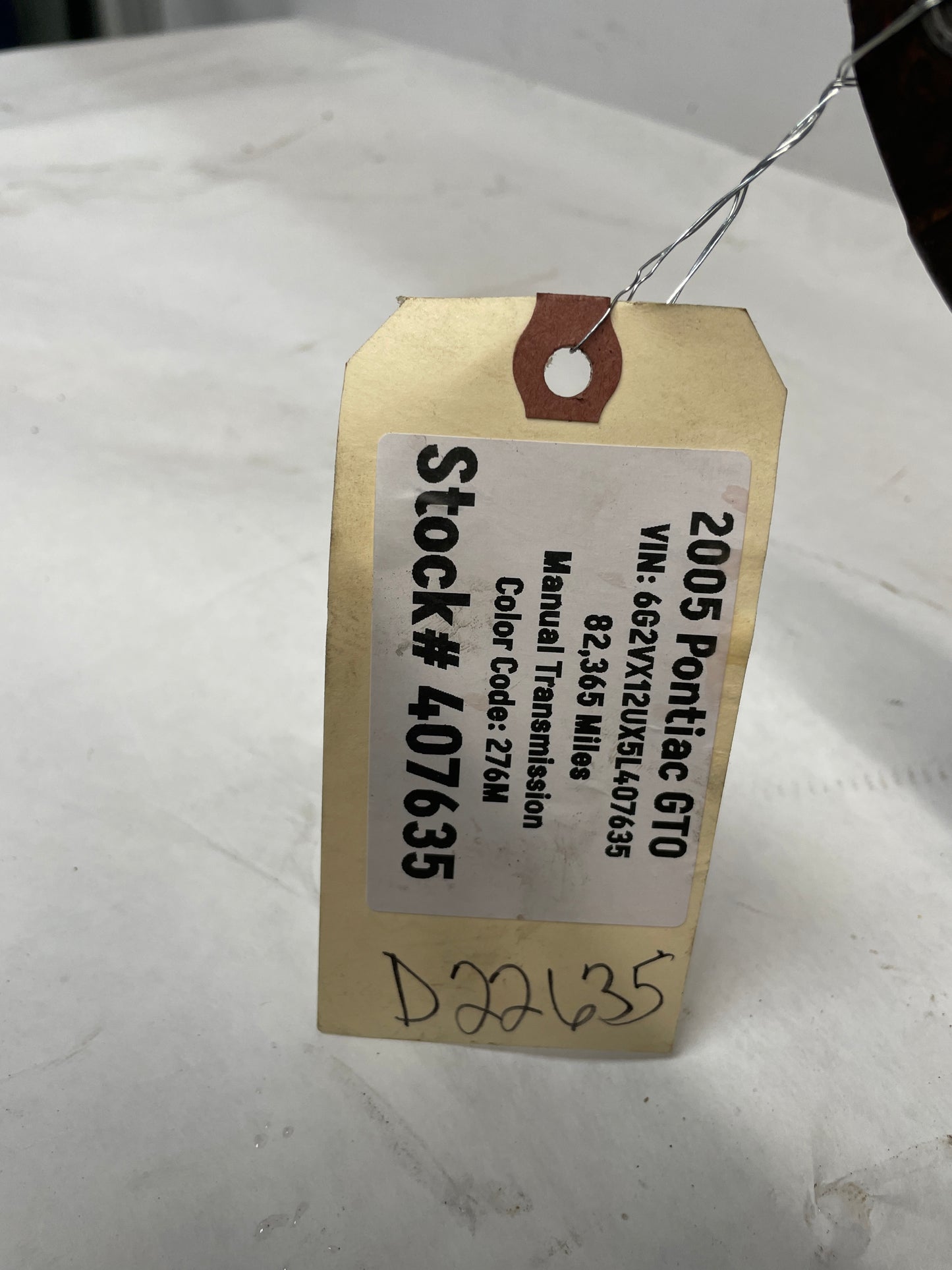 2005 Pontiac GTO RH Passenger Front Spindle Knuckle Hub Control Arm Radius Rod OEM - Day's Parts Yard
