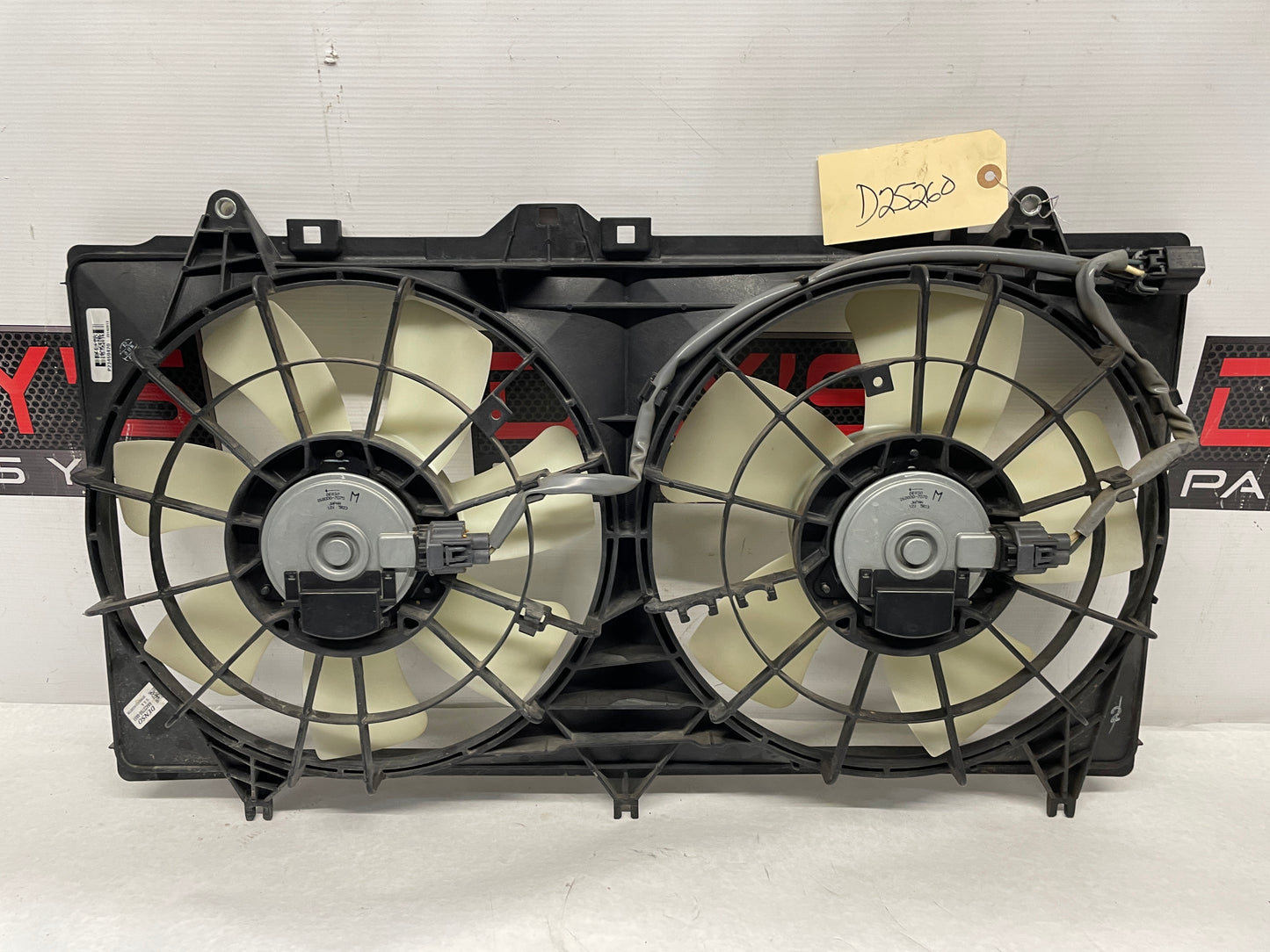 2012 Chevy Camaro ZL1 Radiator Duel Dual Electric Coolant Cooling Fan OEM - Day's Parts Yard