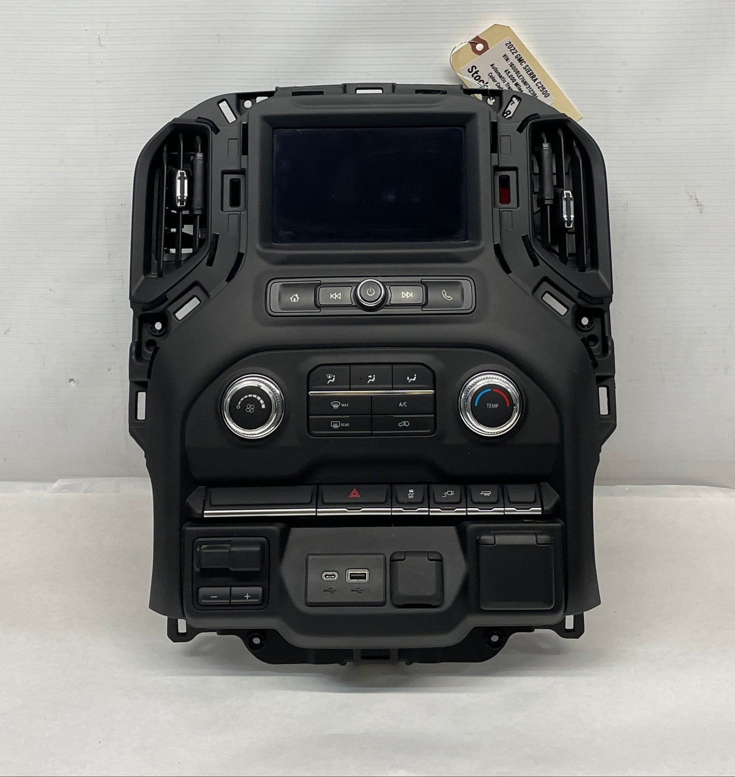 2022 GMC Sierra C2500 Radio Stereo CUE HVAC Control Panel OEM - Day's Parts Yard