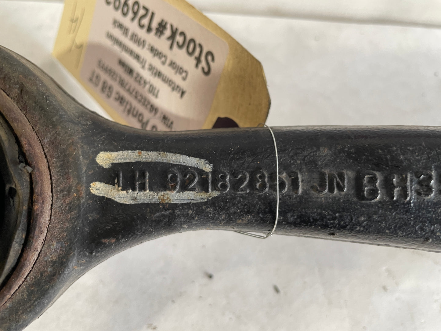 2008 Pontiac G8 GT Front LH Driver Lower Control Arm OEM - Day's Parts Yard