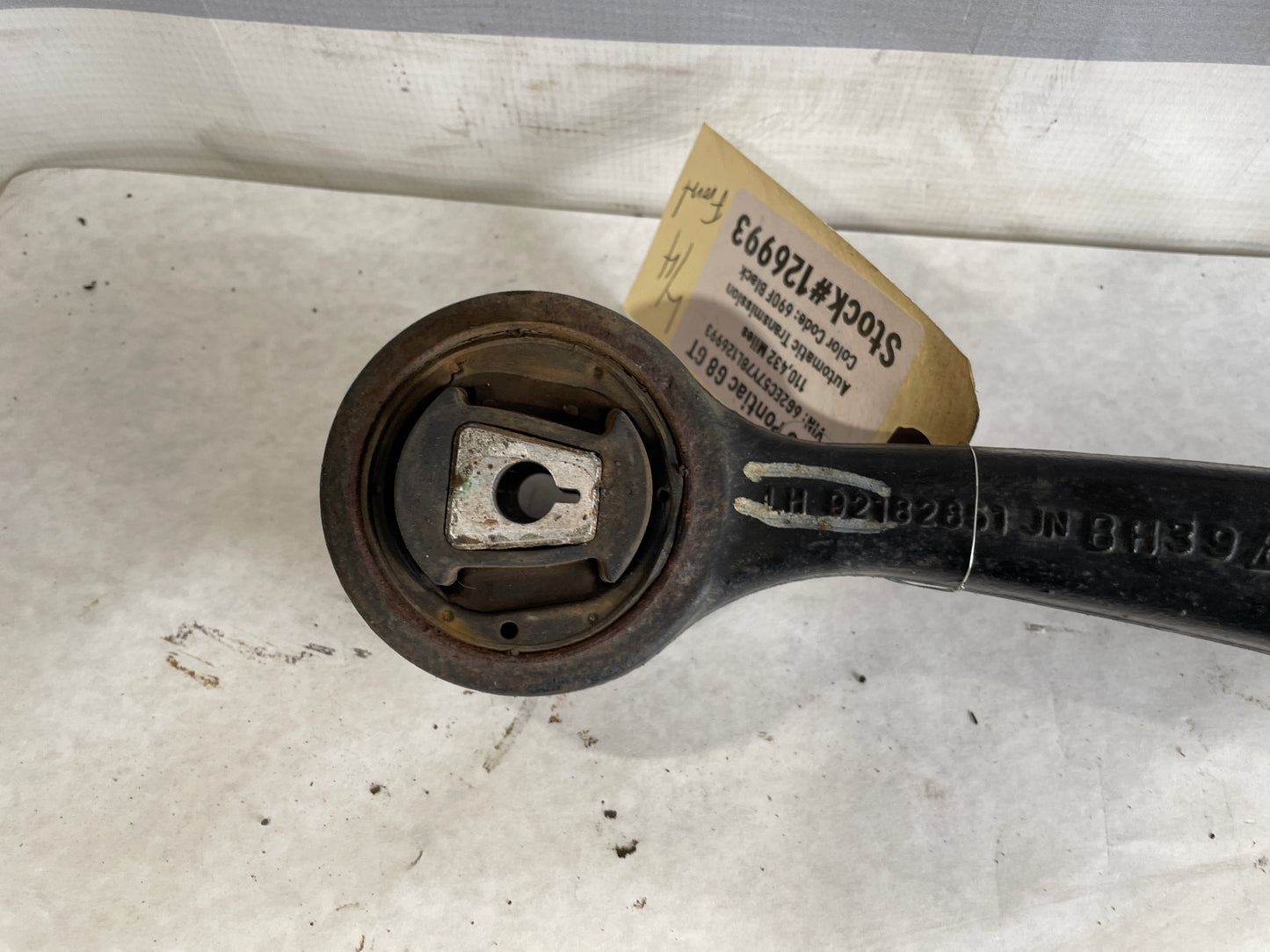 2008 Pontiac G8 GT Front LH Driver Lower Control Arm OEM - Day's Parts Yard