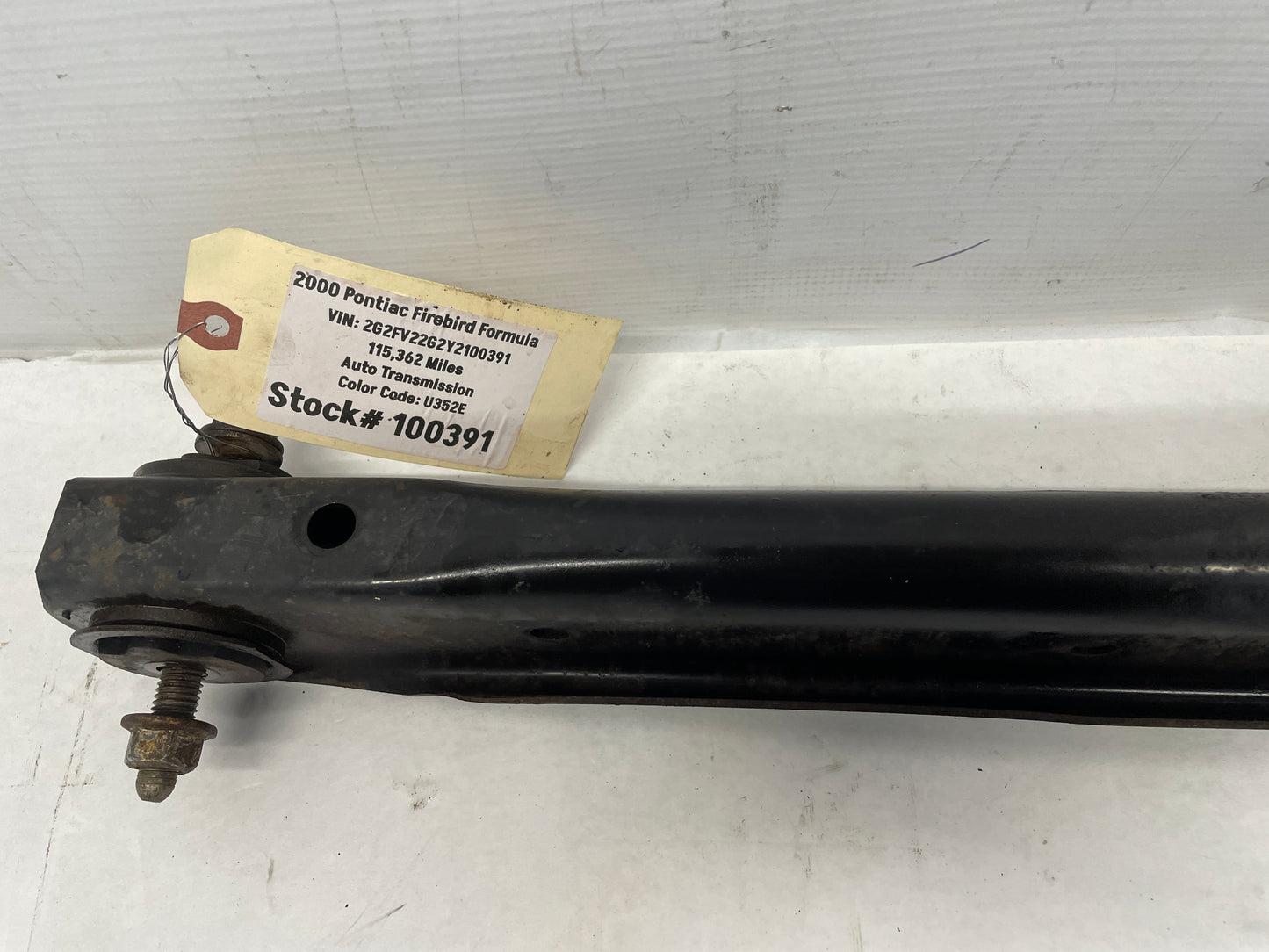 2000 Pontiac Firebird Formula LH Driver Rear Lower Control Arm OEM - Day's Parts Yard