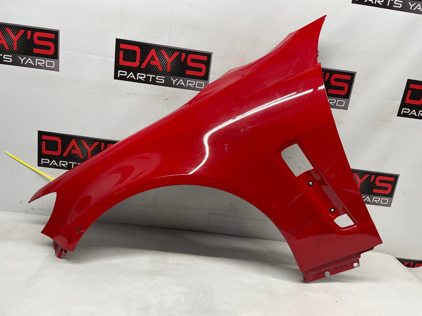2017 Chevy SS Sedan LH Driver Fender DAMAGED Red OEM - Day's Parts Yard
