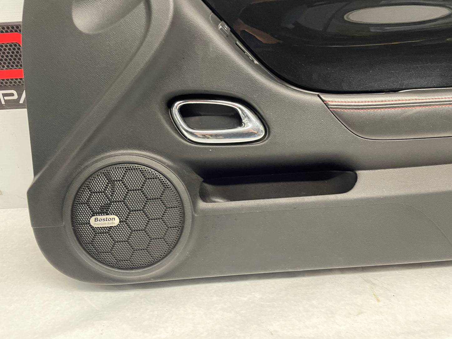 2012 Chevy Camaro ZL1 RH Passenger Carbon Flash Front Interior Door Panel OEM - Day's Parts Yard