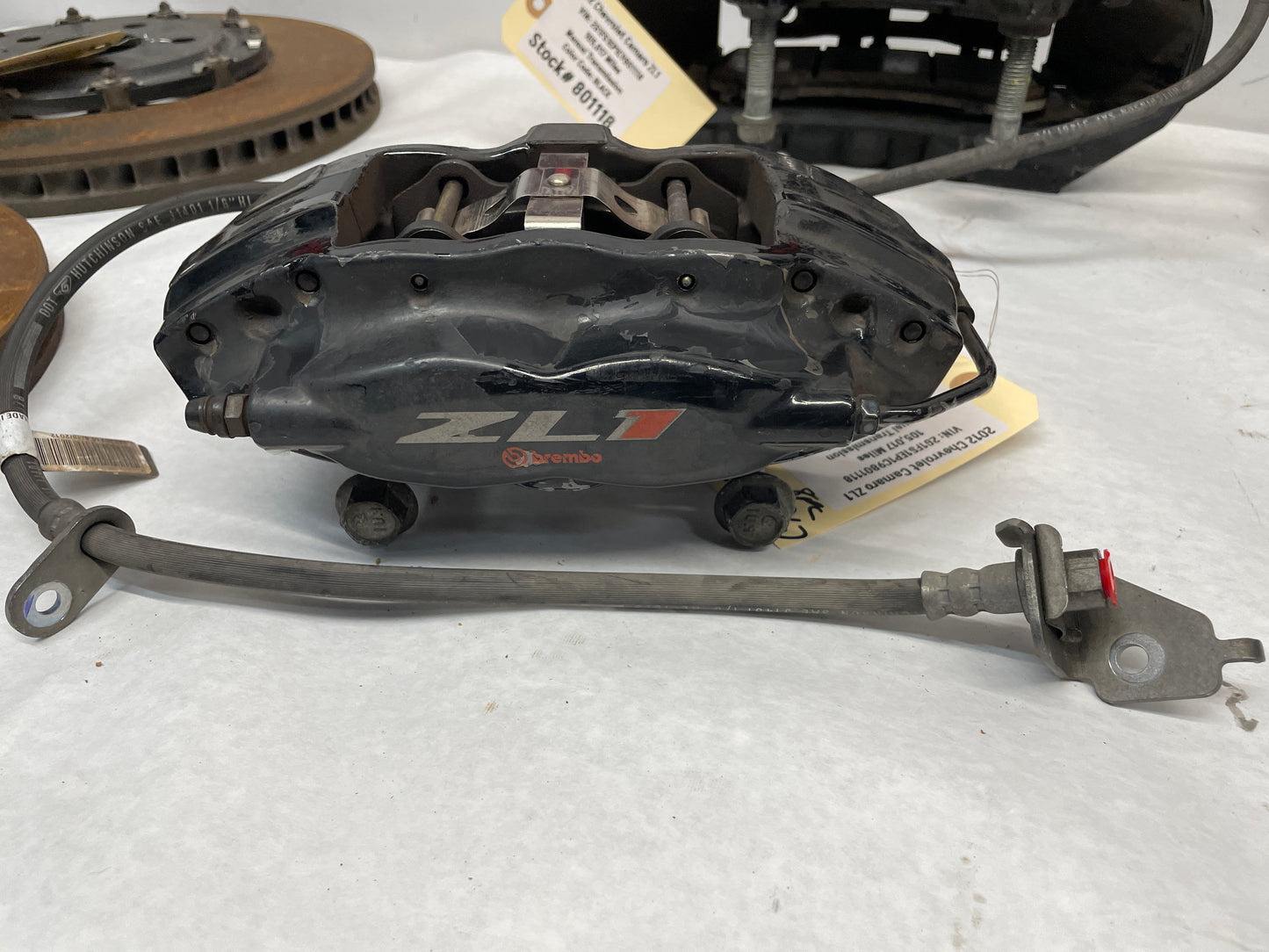 2012 Chevy Camaro ZL1 Brembo Brake Calipers Front & Rear w/ Rotors OEM - Day's Parts Yard
