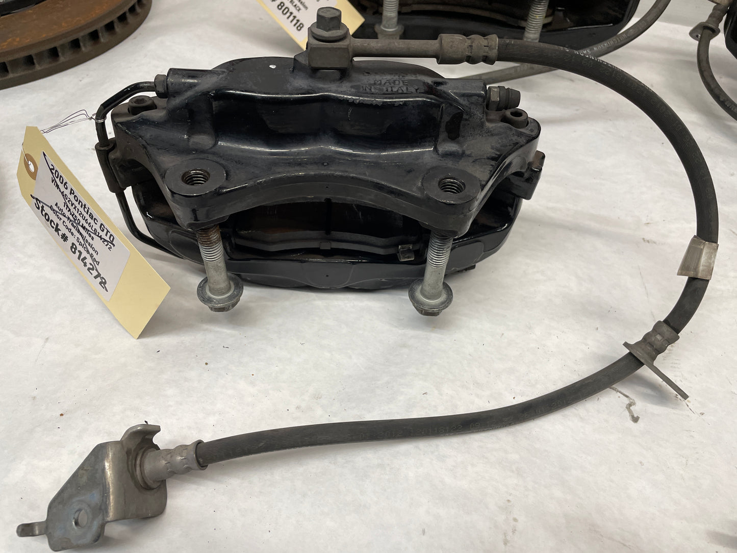 2012 Chevy Camaro ZL1 Brembo Brake Calipers Front & Rear w/ Rotors OEM - Day's Parts Yard