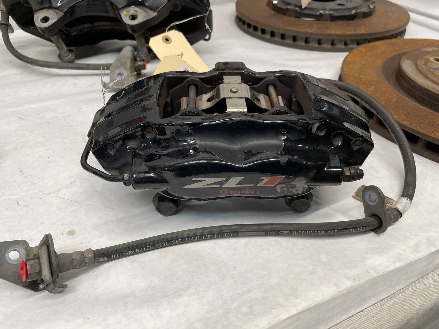 2012 Chevy Camaro ZL1 Brembo Brake Calipers Front & Rear w/ Rotors OEM - Day's Parts Yard