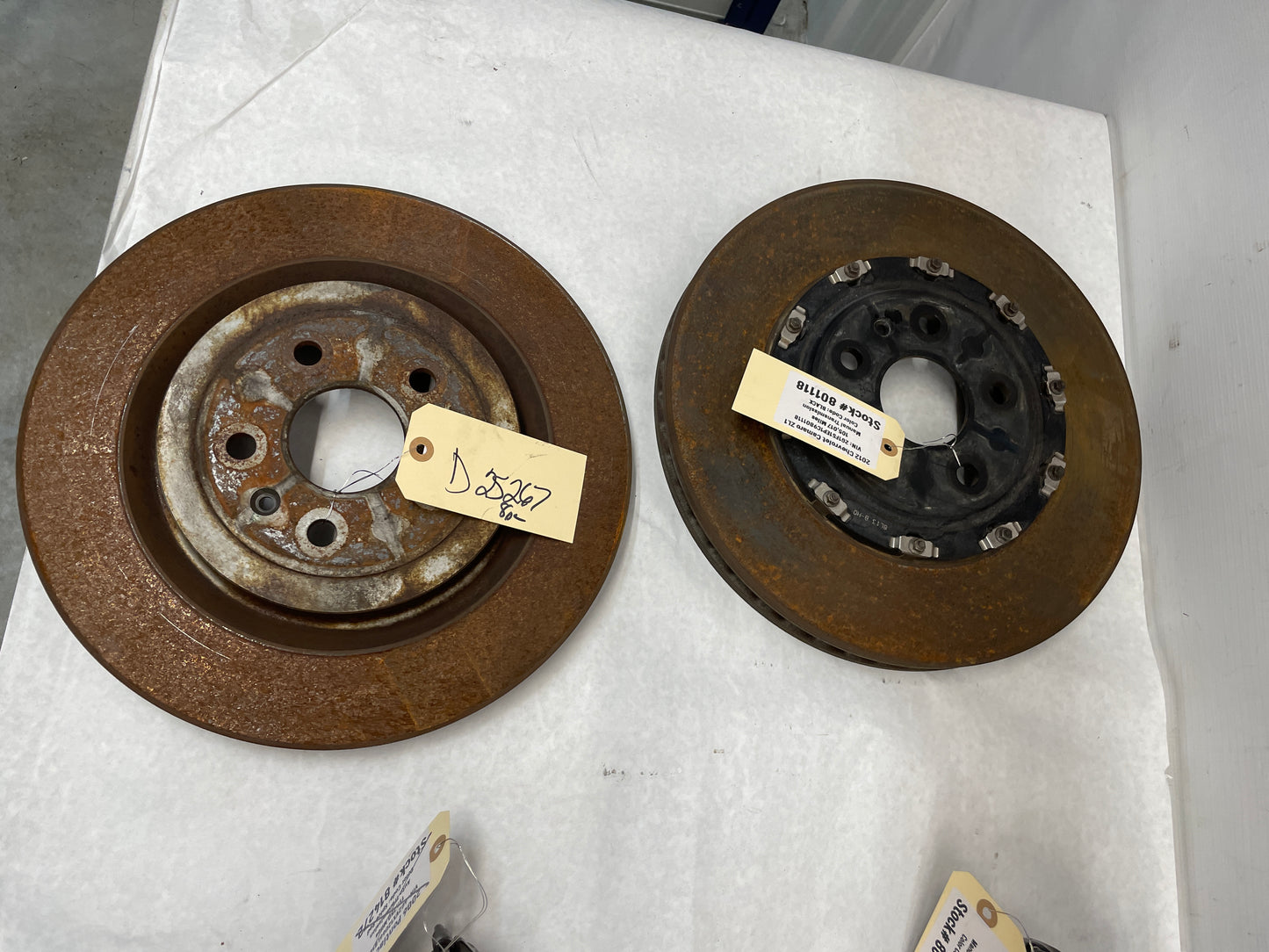 2012 Chevy Camaro ZL1 Brembo Brake Calipers Front & Rear w/ Rotors OEM - Day's Parts Yard