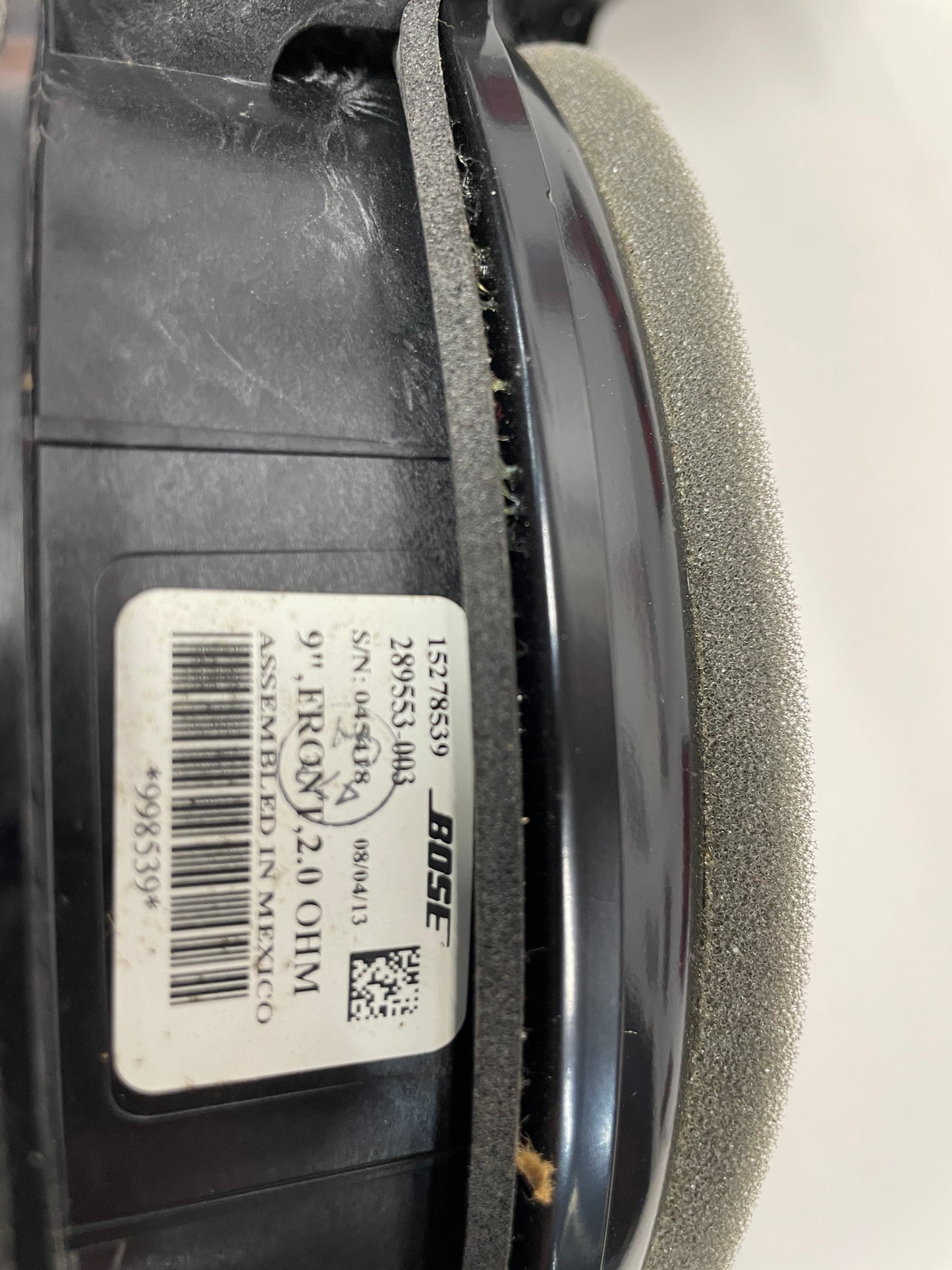 2014 Cadillac CTS-V Coupe RH & LH Door Bose Speakers OEM - Day's Parts Yard