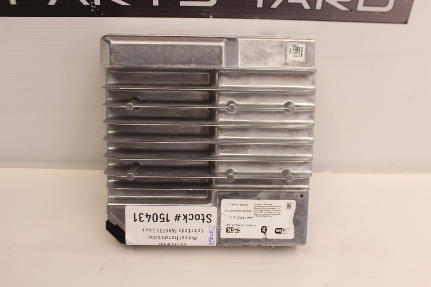 2019 Chevy Camaro SS 1LE Sirius XM Satellite Radio Control Module - Day's Parts Yard
