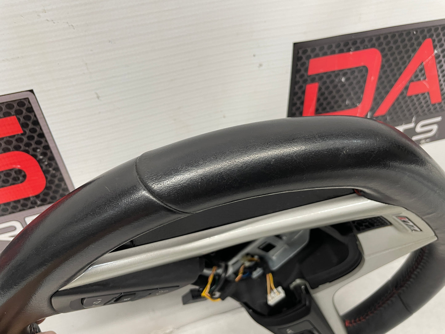 2012 Chevy Camaro ZL1 Steering Wheel w/ Buttons Black Leather OEM - Day's Parts Yard
