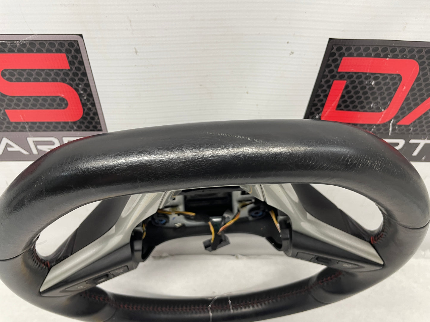 2012 Chevy Camaro ZL1 Steering Wheel w/ Buttons Black Leather OEM - Day's Parts Yard