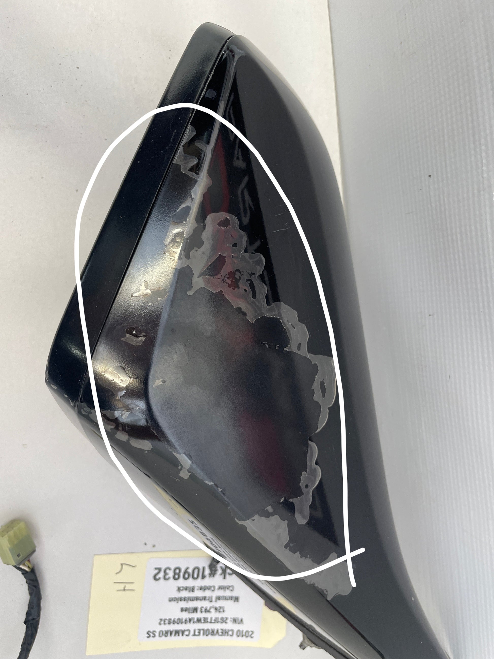 2010 Chevy Camaro SS LH Driver Heated Exterior Mirror OEM - Day's Parts Yard
