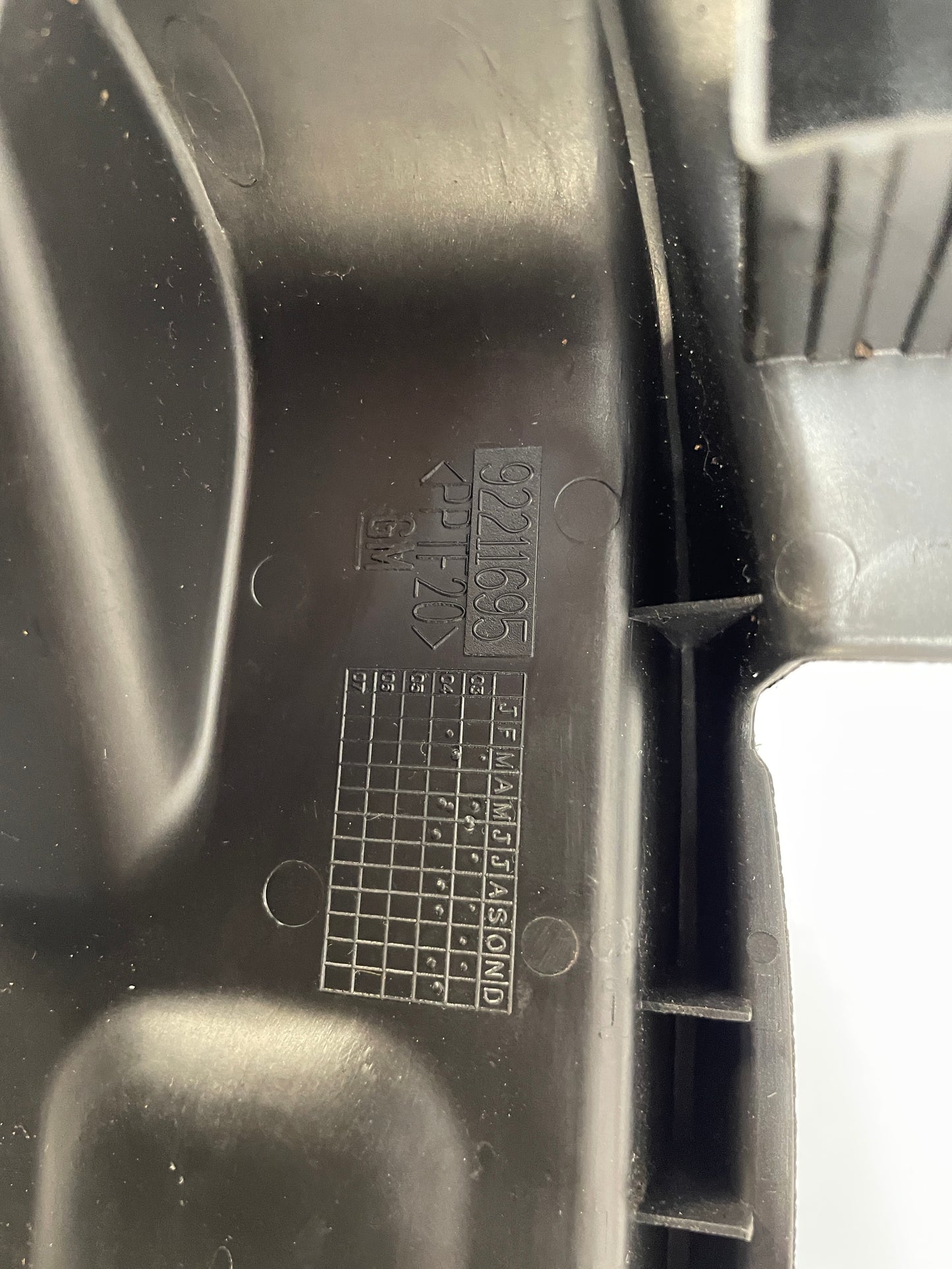 2005 Pontiac GTO Complete LH Driver 4pc Front Seat Rail Frame Trim Cover Set OEM