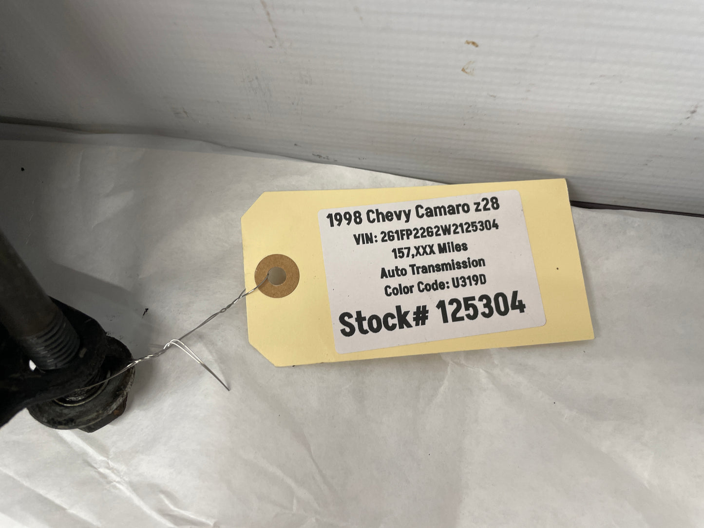 1998 Chevy Camaro Z28 Rear Suspension End Axle Carrier Factory Torque Arm OEM - Day's Parts Yard