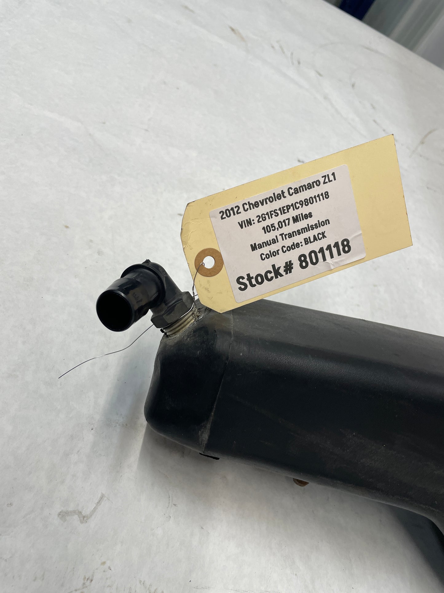 2012 Chevy Camaro ZL1 Roto-Fab Over Flow Recovery Tank Reservoir - Day's Parts Yard