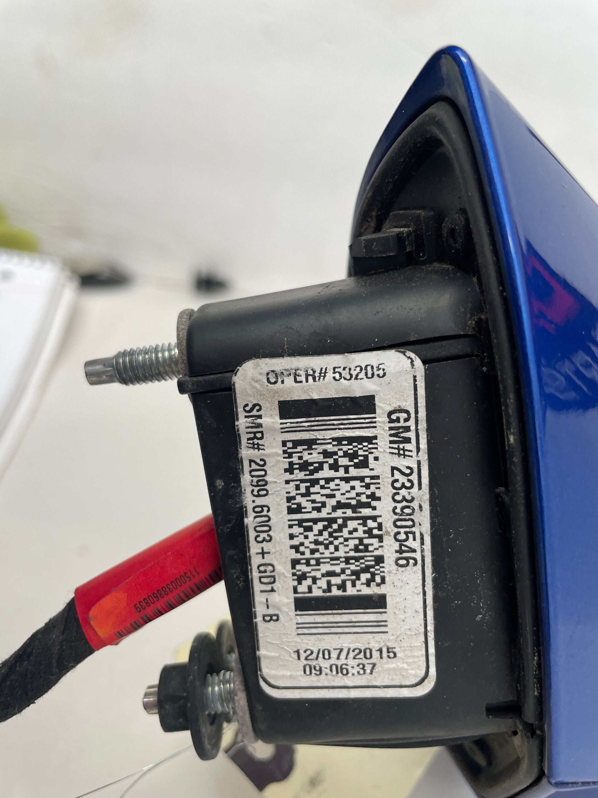 2016 Chevy Camaro SS LH Driver Exterior Mirror OEM - Day's Parts Yard