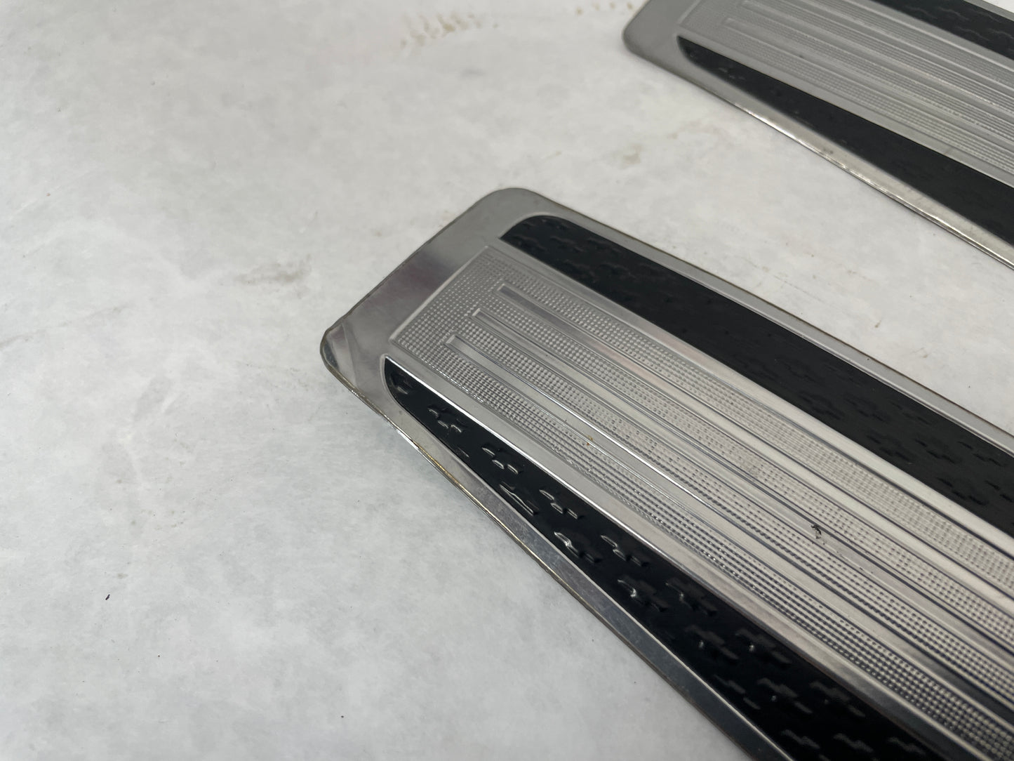2012 Chevy Camaro ZL1 RH & LH Door Sill Scuff Plate Insert Strips OEM - Day's Parts Yard