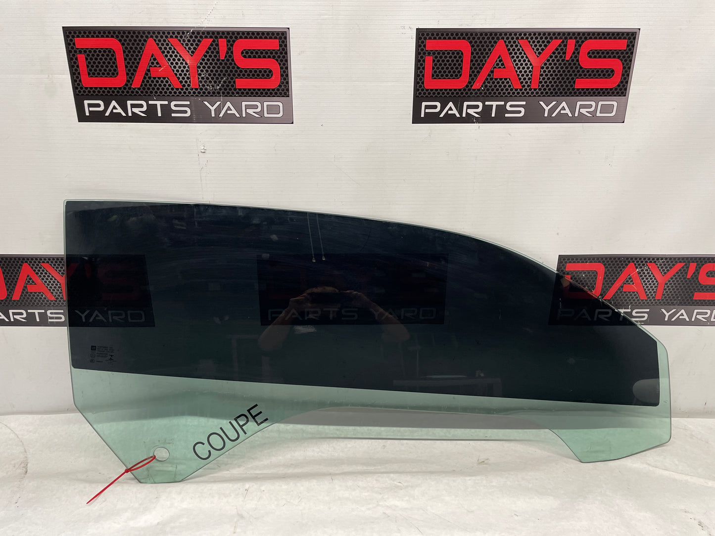 2012 Chevy Camaro ZL1 RH Passenger Front Door Window Glass OEM - Day's Parts Yard