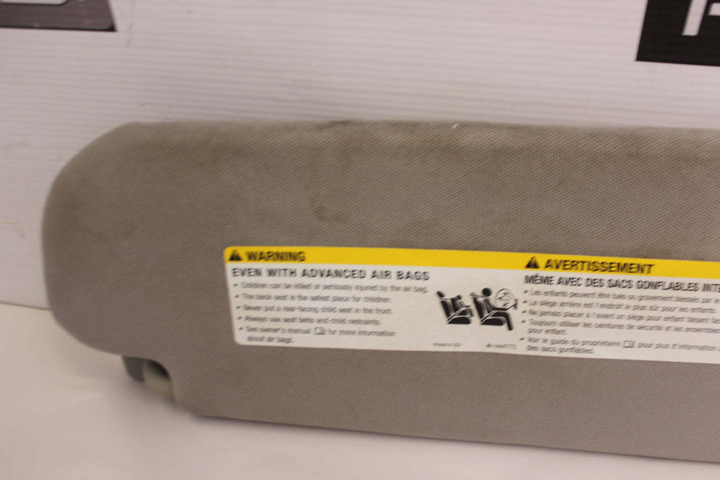 2015 Chevy SS Sedan RH & LH Sun Visor Sunvisor w/Clips OEM - Day's Parts Yard