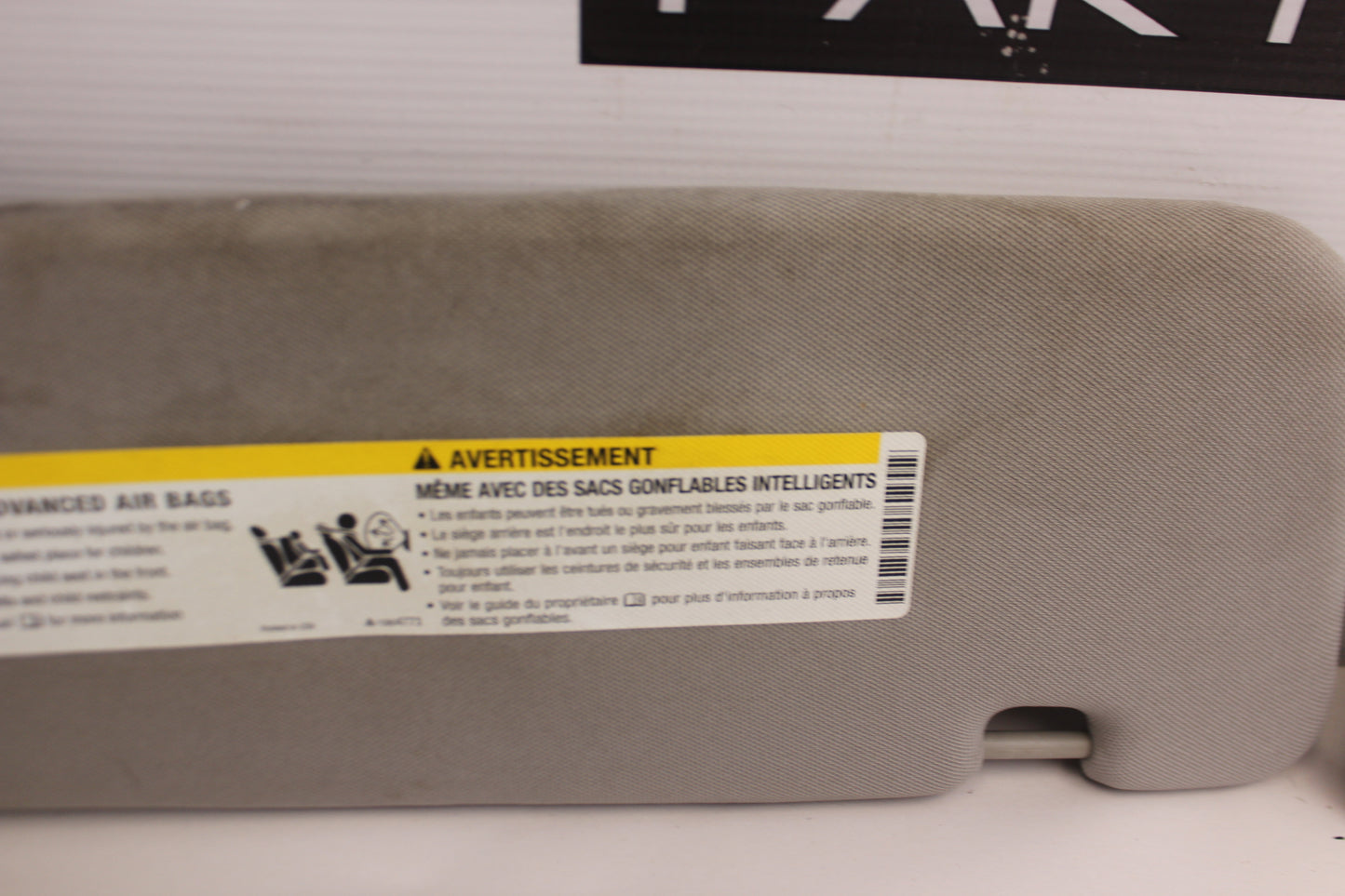 2015 Chevy SS Sedan RH & LH Sun Visor Sunvisor w/Clips OEM - Day's Parts Yard