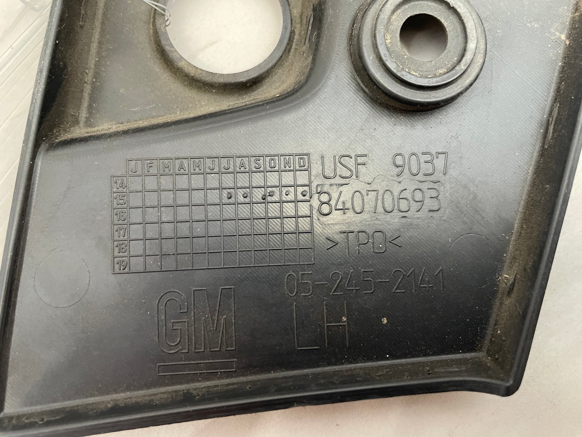 2016 Chevy Camaro SS LH Driver Tail Lamp Trim Panels OEM - Day's Parts Yard