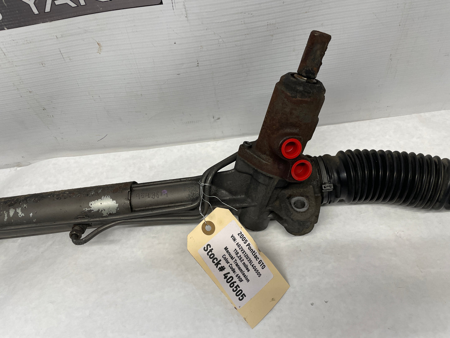 2005 Pontiac GTO Power Steering Rack and Pinion Gear OEM