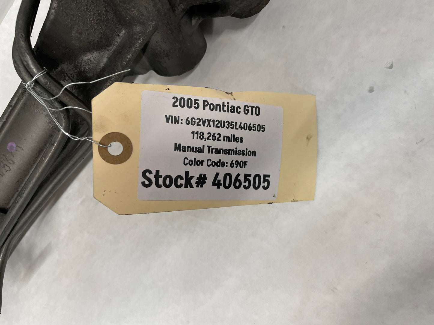 2005 Pontiac GTO Power Steering Rack and Pinion Gear OEM