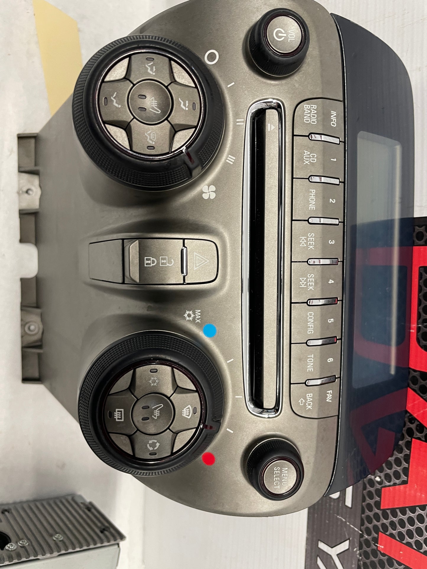 2012 Chevy Camaro ZL1 Radio Stereo HVAC Control Unit Display w/ Receiver OEM - Day's Parts Yard
