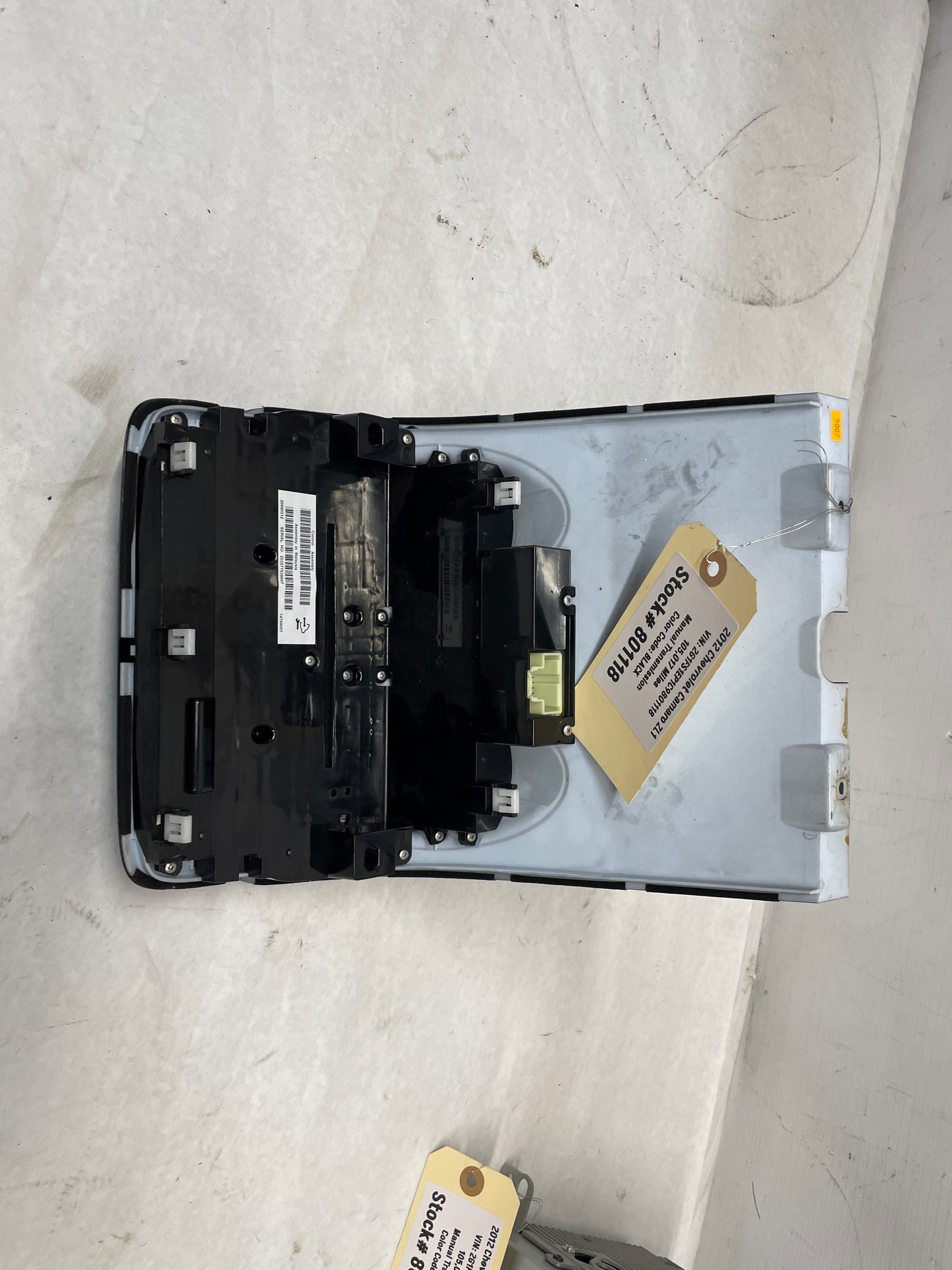 2012 Chevy Camaro ZL1 Radio Stereo HVAC Control Unit Display w/ Receiver OEM - Day's Parts Yard