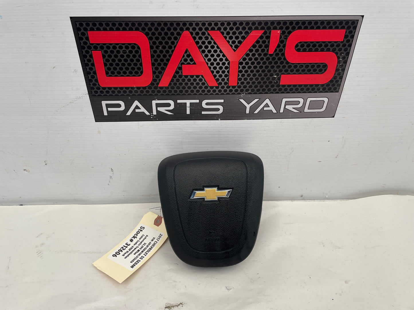 2017 Chevy SS Sedan Steering Wheel Air Bag OEM - Day's Parts Yard