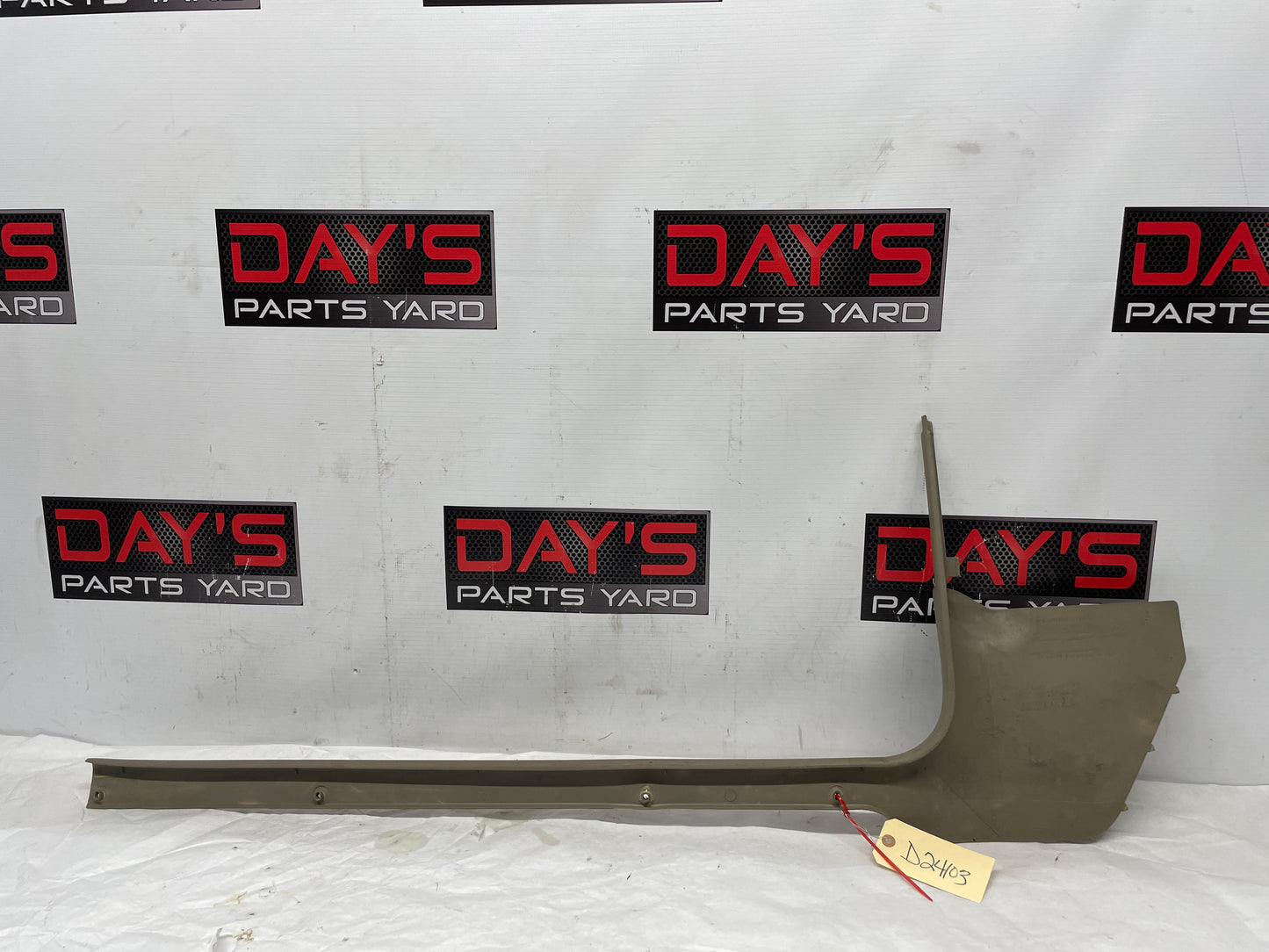 1998 Chevy Camaro Z28 RH Passenger Interior Kick Panel Trim Molding Tan OEM - Day's Parts Yard