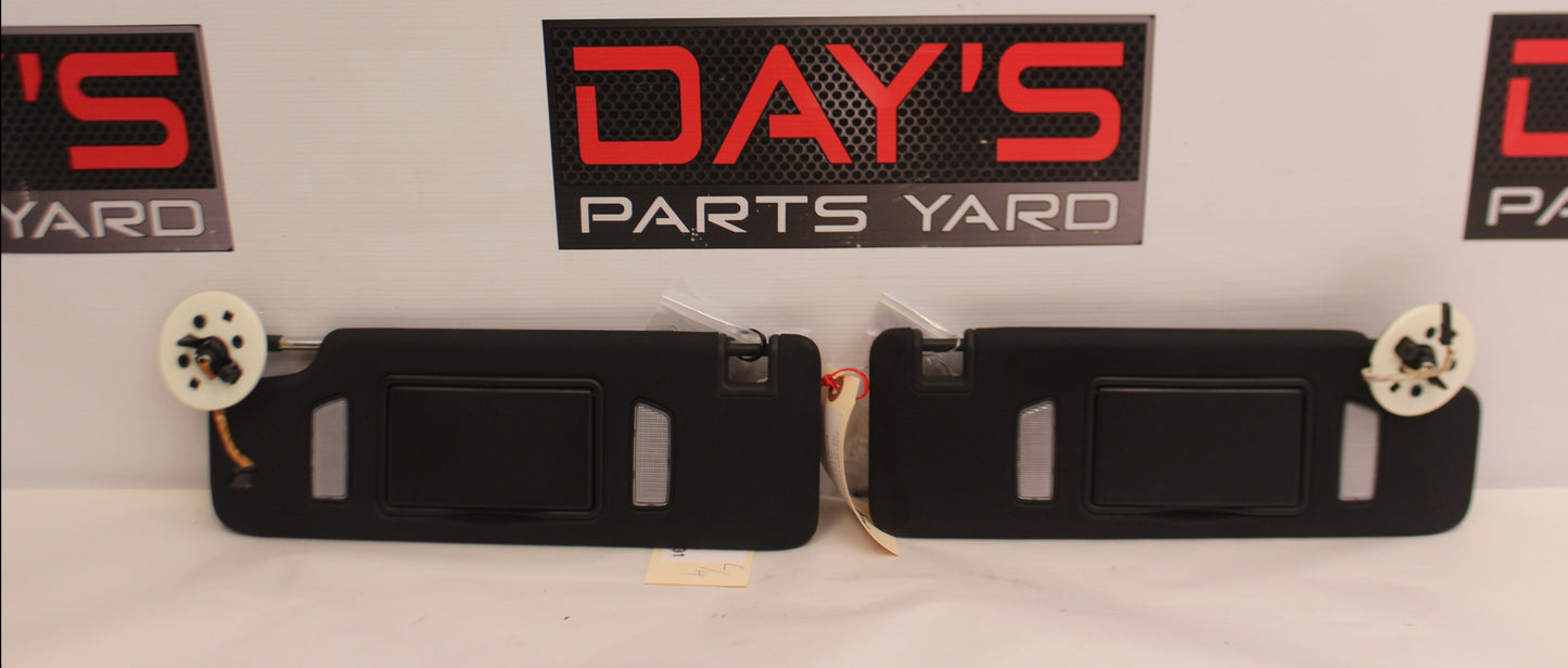 2019 Chevy Camaro SS 1LE Sun Visors Sunvisor Set w/ Clips OEM - Day's Parts Yard