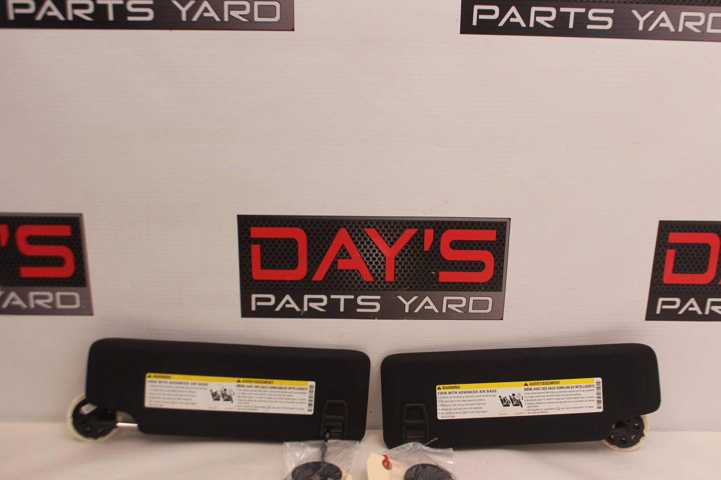 2019 Chevy Camaro SS 1LE Sun Visors Sunvisor Set w/ Clips OEM - Day's Parts Yard