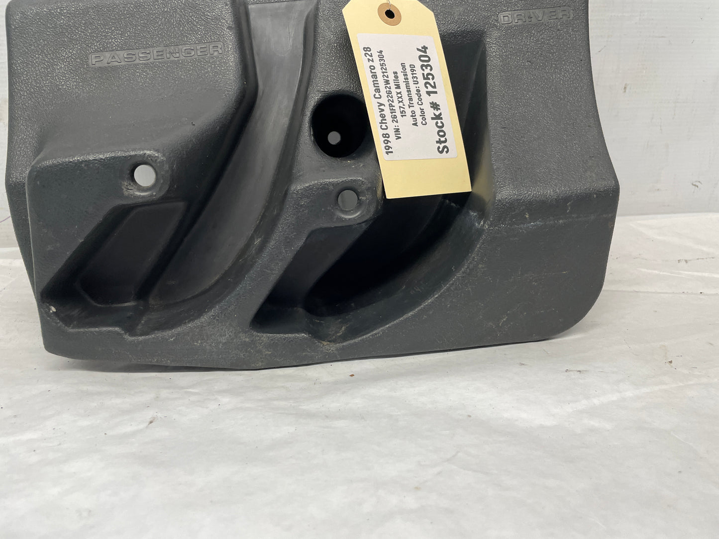 1998 Chevy Camaro Z28 LH Driver Cargo Trunk Well T-Top Storage Holder OEM - Day's Parts Yard
