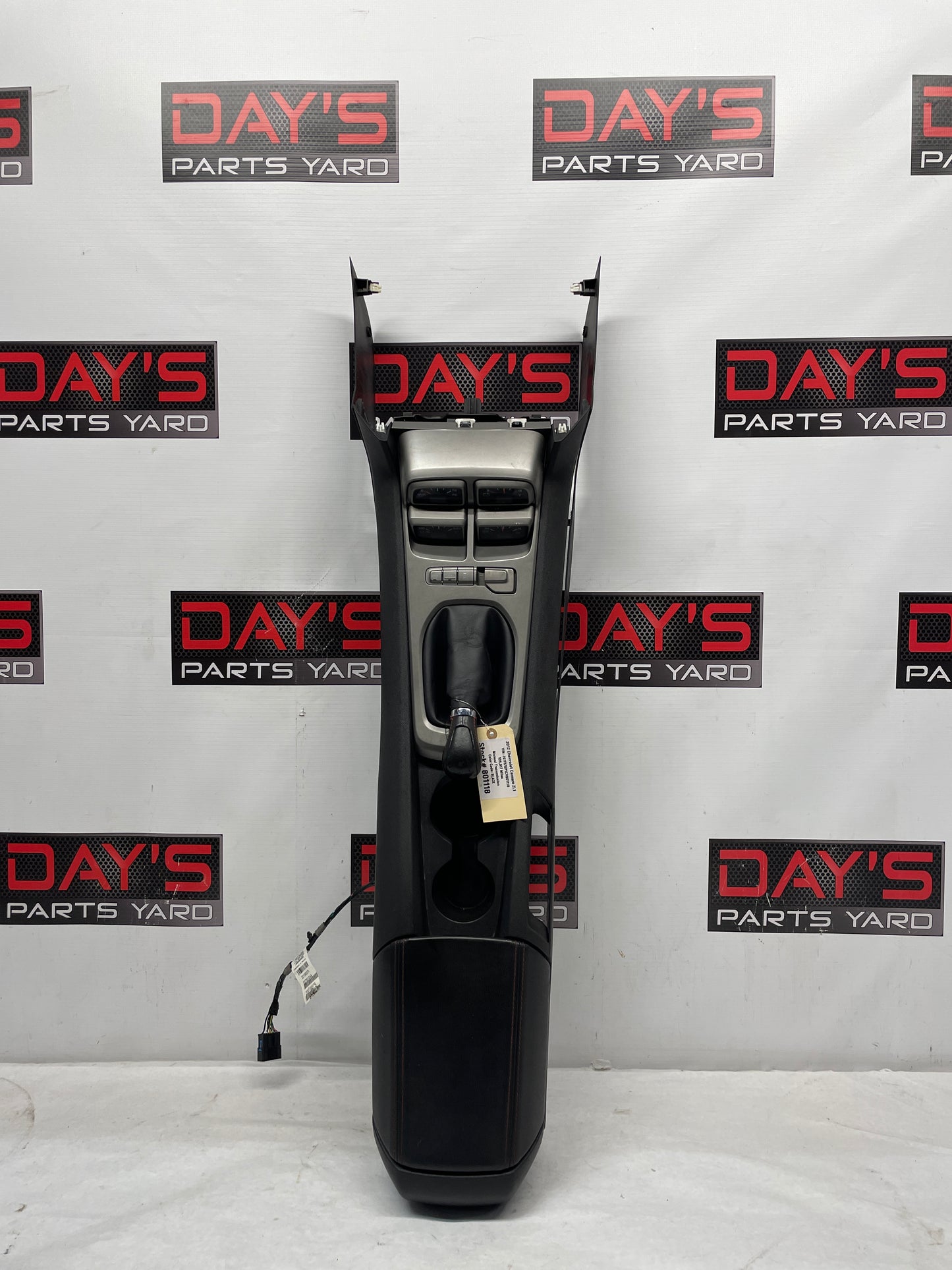 2012 Chevy Camaro ZL1 Complete Center Console Arm Rest w/ Auxiliary Gauges OEM - Day's Parts Yard